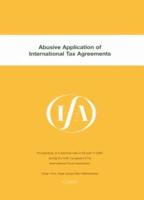 Abusive Application of International Tax Agreements