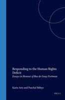 Responding to the Human Rights Deficit