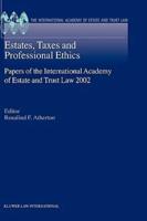 Estates, Taxes, and Professional Ethics