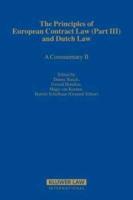 The Principles of European Contract Law (Part III) and Dutch Law