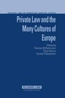 Private Law and the Many Cultures of Europe