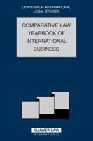 Comparative Law Yearbook of Internationail Business