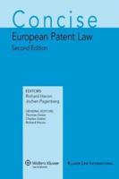Concise European Patent Law