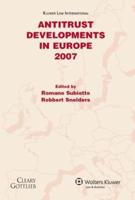 Antitrust Developments in Europe 2007