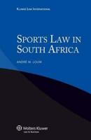 Sports Law in South Africa