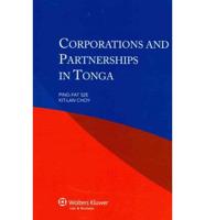 Corporations and Partnerships in Tonga