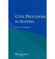 Civil Procedure in Austria