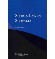 Sports Law in Slovakia