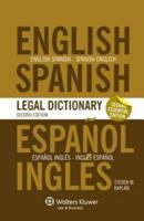 Essential English/Spanish and Spanish/English Legal Dictionary