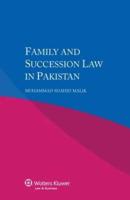 Family and Succession Law in Pakistan