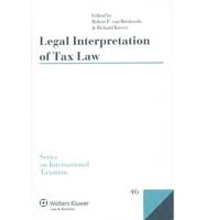Legal Interpretation of Tax Law