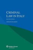 Criminal Law in Italy