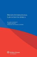 Private International Law in South Africa