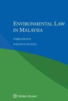 Environmental Law in Malaysia