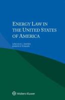 Energy Law in the United States of America