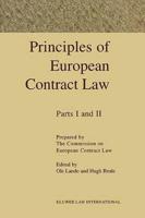 Principles of EUropean Contract 2 Vols