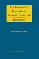 Fundamentals of International Business Transactions