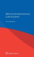 Private International Law in Japan