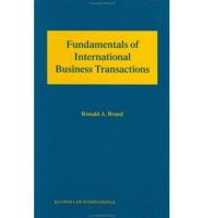 Fundamentals of International Business Transactions