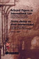 Selected Papers in International Law