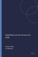 Rückblicke Auf Die Literatur Der DDR