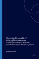 Discursive Geographies / Géographies Discursives