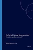 On Verbal / Visual Representation