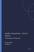Schiller: National Poet - Poet of Nations