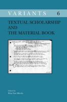 Textual Scholarship and the Material Book