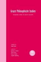 Grazer Philosophische Studien, Vol. 86 - 2012