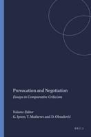 Provocation and Negotiation
