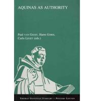 Aquinas as Authority