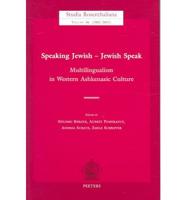 Speaking Jewish - Jewish Speak