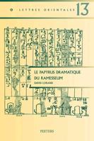 Le Papyrus Dramatique Du Ramesseum