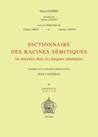 Dictionnaire Des Racines Sémitiques Ou Attestées Dans Les Langues Sémitiques, Fasc. 10