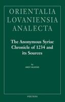 The Anonymous Syriac Chronicle of 1234 and Its Sources