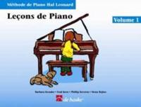 Lecons De Piano, Volume 1
