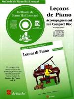 Piano Lessons Book 4 - CD - French Edition