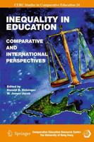 Inequality in Education : Comparative and International Perspectives