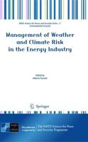 Management of Weather and Climate Risk in the Energy Industry