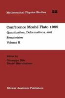 Conférence Moshé Flato 1999 Volume 2