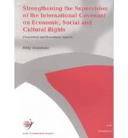 Strengthening the Supervision of the International Covenant on Economic, Social and Cultural Rights