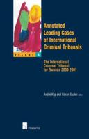 Annotated Leading Cases of International Criminal Tribunals - Volume 06