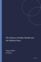 The History of Public Health and the Modern State