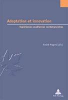 Adaptation Et Innovation