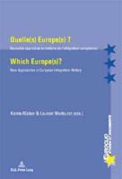 Quelle(s) Europe(s) ? / Which Europe(s)?