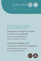 Enseigner Les Langues-Cultures À L'ère De La Complexité