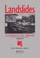 Landslides / Glissements De Terrain - Volume 2