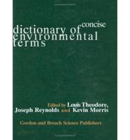 Concise Dictionary of Environmental Terms