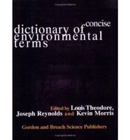 Concise Dictionary of Environmental Terms